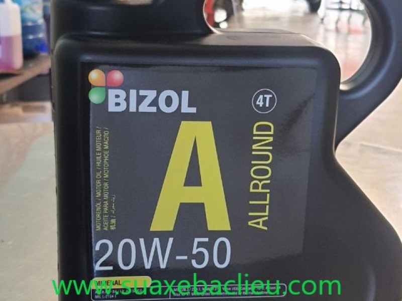NHỚT MÁY BIZOL 20W-50